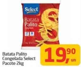 Tenda Atacado Batata Palito Congelada Select Pacote 2kg oferta