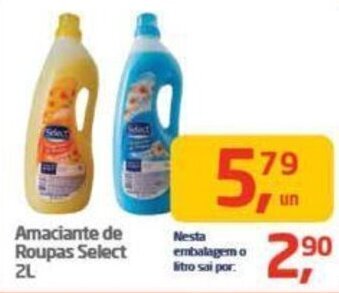 Tenda Atacado Amaciante de Roupas Select 2L oferta