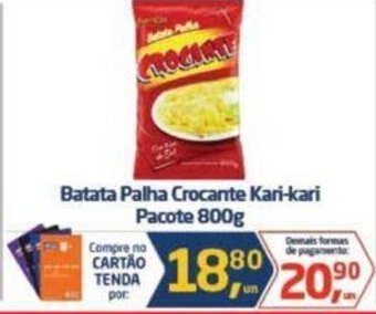 Batata Palha Crocante Kari-kari Pacote 800g