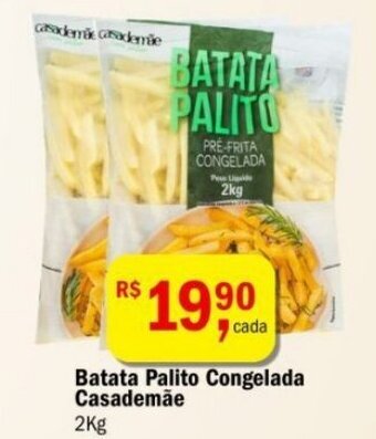 Ultrabox Batata Palito Congelada Casademãe 2kg oferta