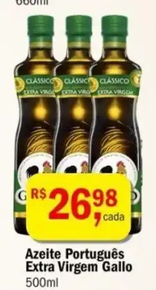 Ultrabox Azeite Português Extra Virgem Gallo 500ml oferta