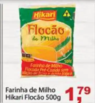Farinha de Milho Hikari Flocao 500g