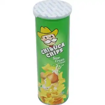 Batata chips creme e cebola chiruca 110g
