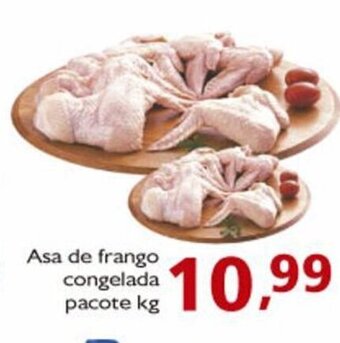 Supermercados ABC Asa de frango congelada pacote kg oferta