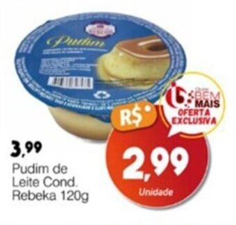 Pudim de Leite Cond. Rebeka 120g