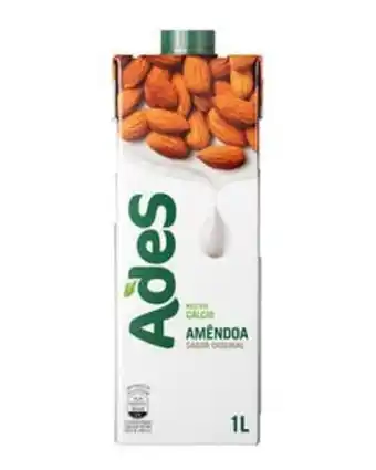 Bebida ades amêndoa sem açucar 1l