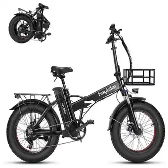 Bicicleta eletrica para adultos ate 77 km com bateria removivel e duplo amortecedor, 48v 500w, heybike, preta