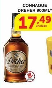 Roldão Conhaque dreher 900ml oferta