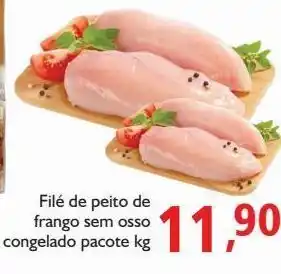 Filé de peito de frango sem osso kg