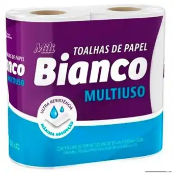X Supermercados Toalha de papel bianco 2un oferta