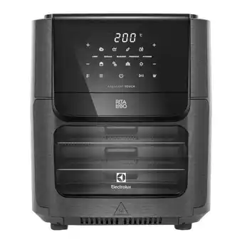 Gazin Fritadeira elétrica electrolux air fryer oven 5 em 1 12l 1700w eaf90 oferta