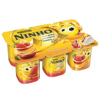 Asun Iogurte ninho nestlé 3 sabores 540g oferta