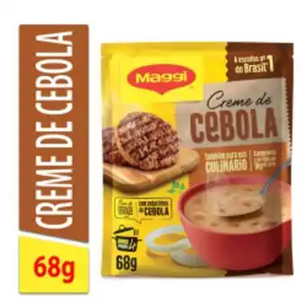 Nordestão Creme de cebola maggi sachê 68g oferta