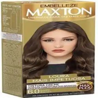 Tinta de cabelo 6 0 kit maxton louro escuro