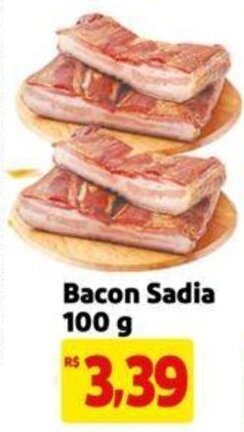 Extra Supermercado Bacon Sadia 100 g oferta