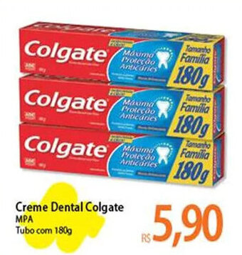 Atacadão Creme Dental Colgate MPA Tubo com 180g oferta