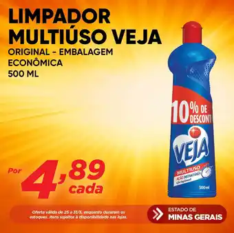Dia LIMPADOR MULTIUSO VEJA ORIGINAL - EMBALAGEM ECONÔMICA 500ml oferta