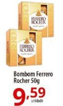 Akki Atacadista Bombom Ferrero Rocher 50g oferta