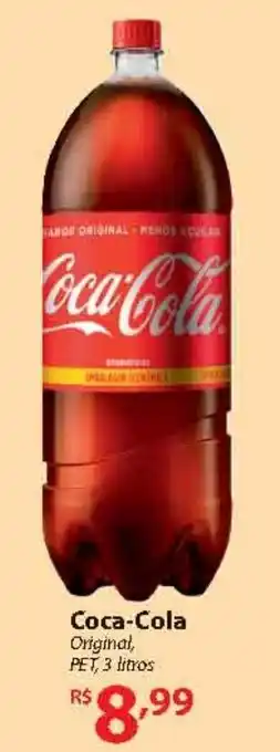 Nacional Coca-Cola Original, PET, 3 litros oferta