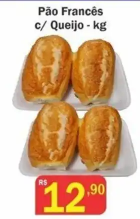 Supermercados Pedroso Pao Frances c/ Queijo 1kg oferta
