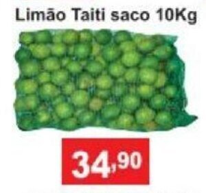 Calvo Atacadista Limao Taiti saco 10kg oferta