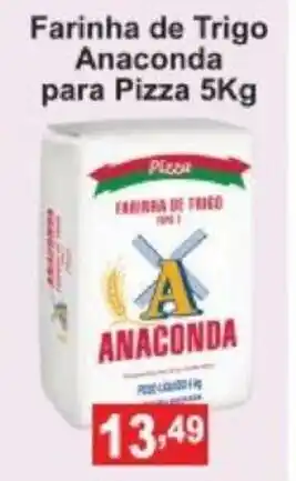 Calvo Atacadista Farinha de Trigo Anaconda para Pizza 5kg oferta