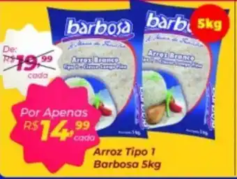 Arroz tipo 1 Barboca 5kg