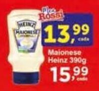 Rossi Supermercado Maionese Heinz 390g oferta