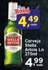 Rossi Supermercado Cerveja Stella Artois Ln 275ml oferta