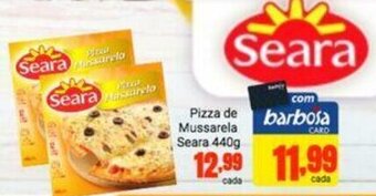 Barbosa Supermercados Pizza de Mussarela Seara 440g oferta