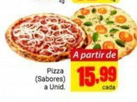 Barbosa Supermercados Pizza (sabores) a unid. oferta