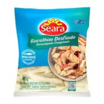 Hiperideal Supermercados Bacalhau desfiado seara 400g oferta