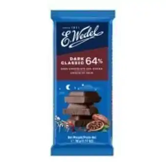 Chocolate e.wedel amargo 64% 90g