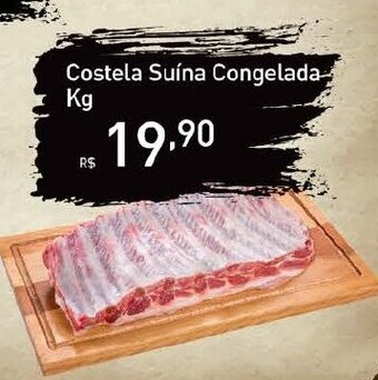 Supermercados Pague Menos Costela Suína Congelada Kg oferta