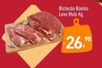 Supermercados Pague Menos Bistecão Bovino Leve Mais Kg oferta