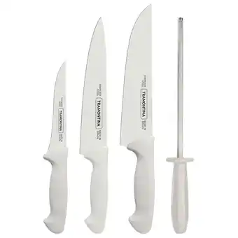 Benoit Jogo de facas para churrasco tramontina 24699825 com chaira 4 peças oferta