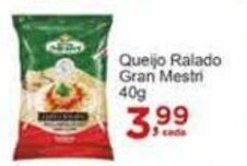 Rossi Supermercado Queijo Ralado Gran Mestri 40g oferta