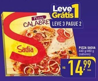 Mercantil Rodrigues Pizza sadia 440g/460g oferta