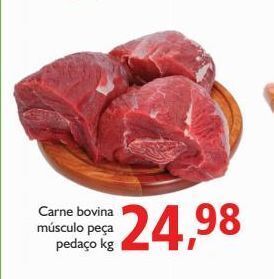 Supermercados ABC Carne bovina músculo peça pedaço kg oferta