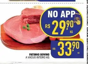 Patinho bovino kg