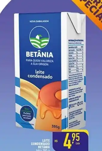 Mercantil Rodrigues Leite condensado betânia oferta