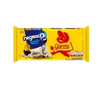 Almeida Mercados Chocolate branco com biscoito negresco garoto 80g oferta