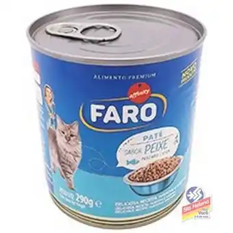 Alimento gatos faro peixe lata 290g