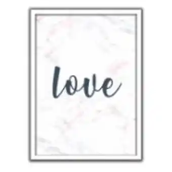 Ferreira Costa Quadro decorativo 50x70cm love - art frame  oferta