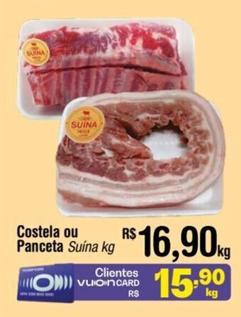 Costela ou Panceta Suína kg