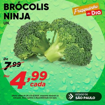 Dia BRÓCOLIS NINJA UN. oferta