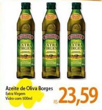 Atacadão Azeite de Oliva Borges Extra Virgem Vidro com 500ml oferta