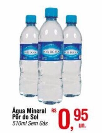 Fort Atacadista Água Mineral Por do Sol 510ml Sem Gás oferta