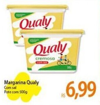 Atacadão Margarina Qualy Com sal Pote com 500g oferta