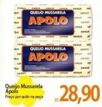 Atacadão Queijo Mussarela Apolo oferta